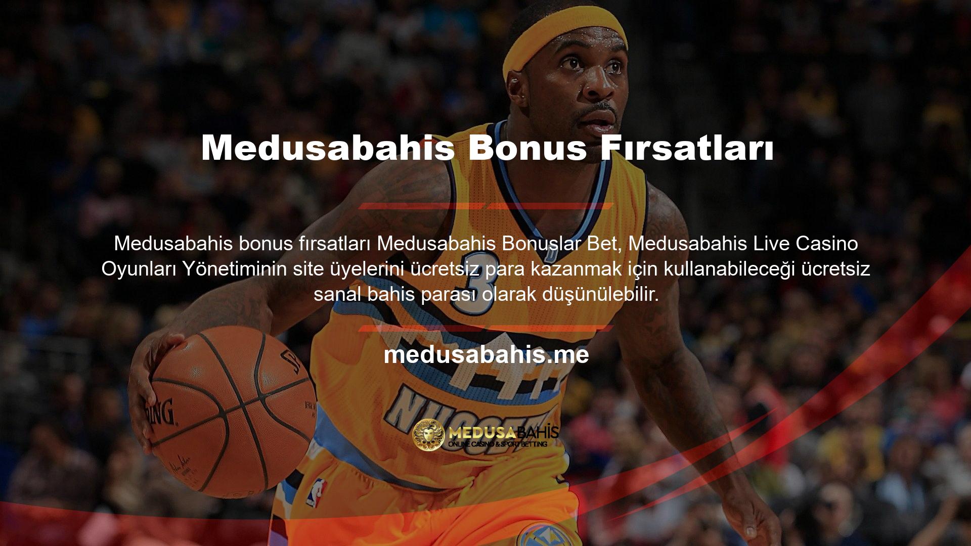 Bahis sitesi müşterileri için özel bir bonus sunmaktadır
